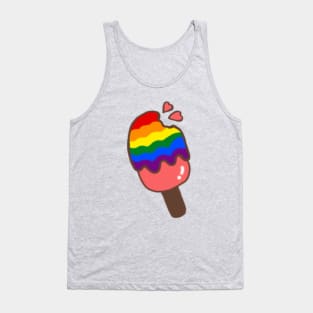 LGBQ ice cream colorful Shirt Tank Top